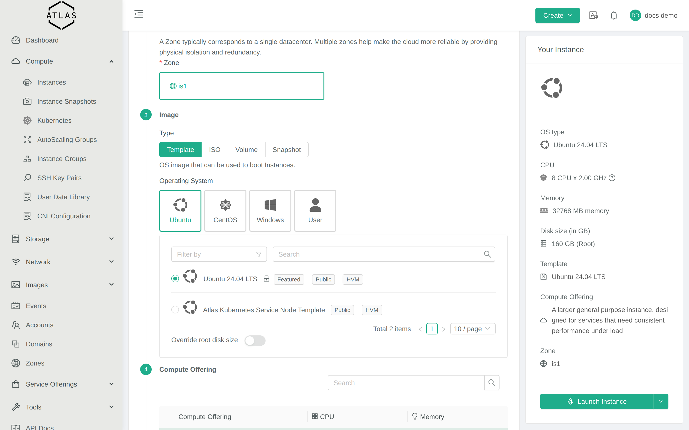 Add Instance — image